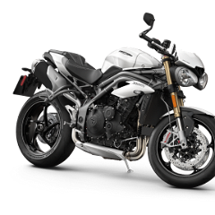 Speed Triple S-Front 3-4 Crystal White